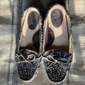 Frye studded loafers in brown size 8
